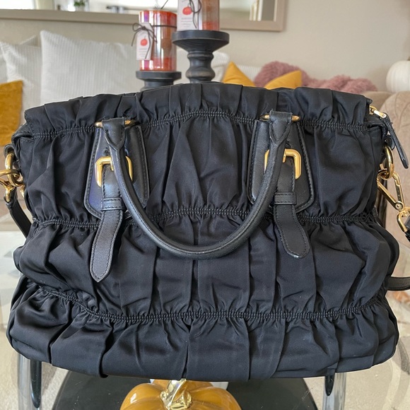 PRADA Tessuto Gaufre 2Way Nylon Satchel Bag - Picture 6 of 17